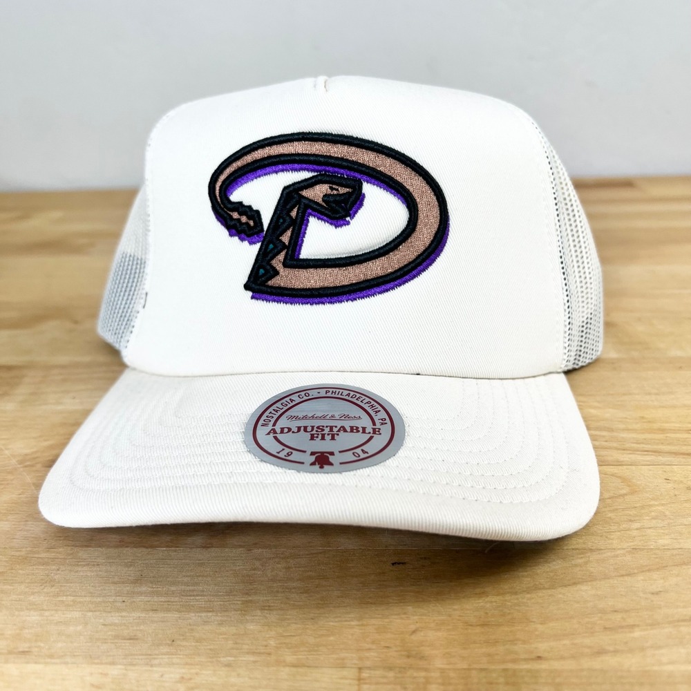 Arizona Diamondbacks Mitchell & Ness Hat MLB Evergreen Trucker Coop OSFA New
